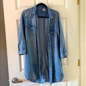 3/$15...Women’s Denim Button Down Shirt